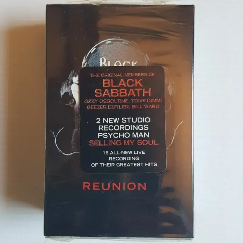 BLACK SABBATH - REUNION 2TAPE(미개봉)